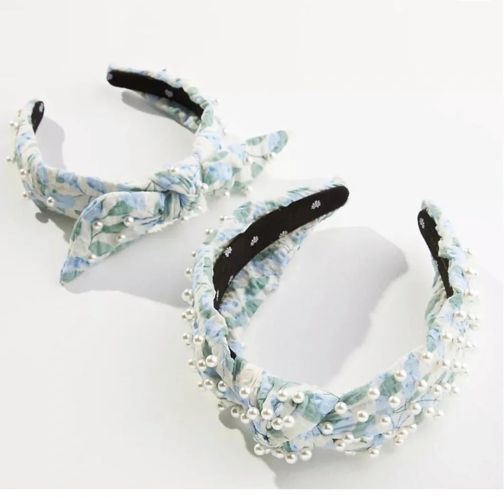🆕 Lele Sadoughi Pearl Knotted Headband - Mommy & Me